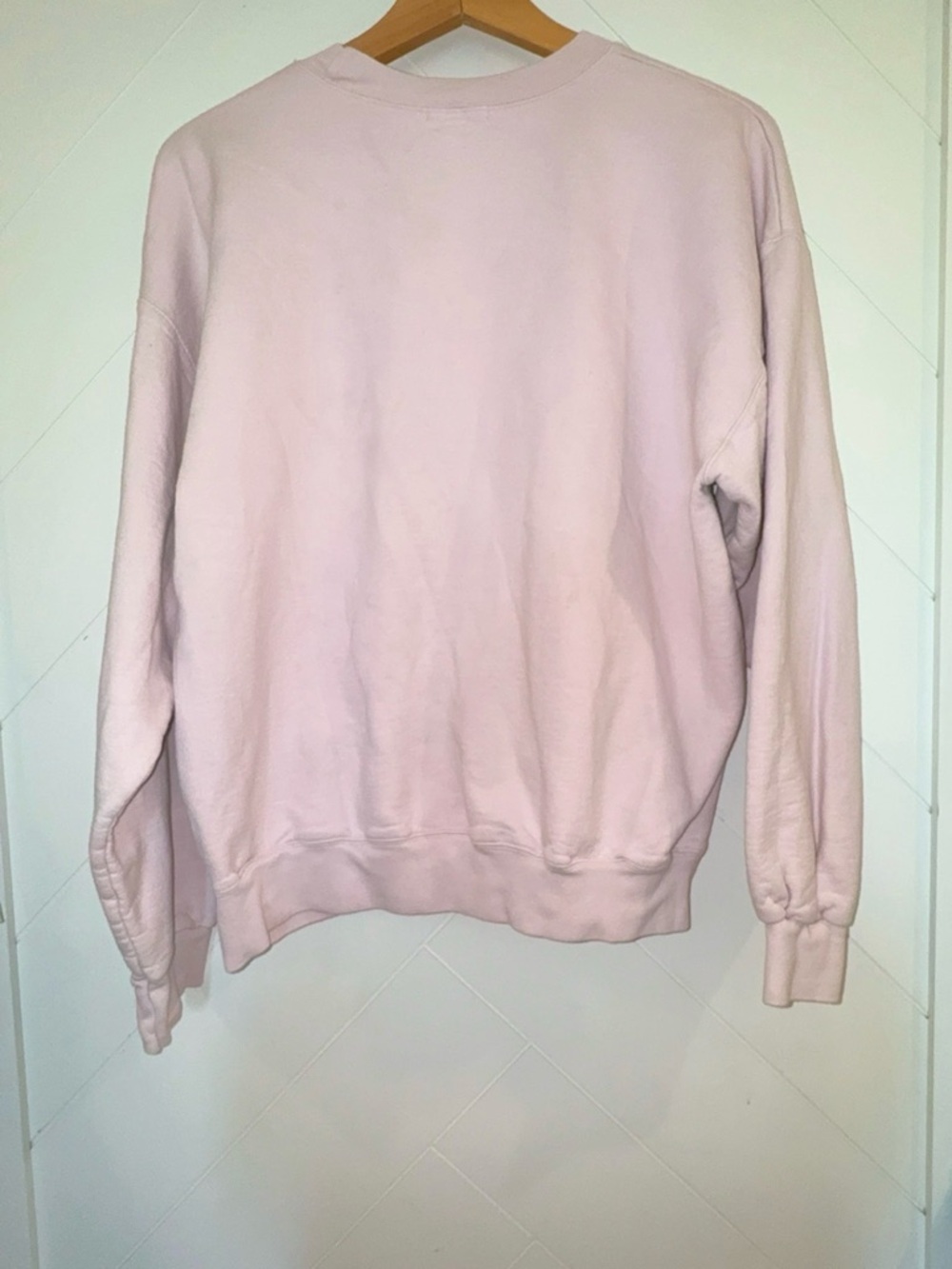 Sold Out Pristine The Bar Light Pink Sweatshirt Size: Large - Picture 9 of 10